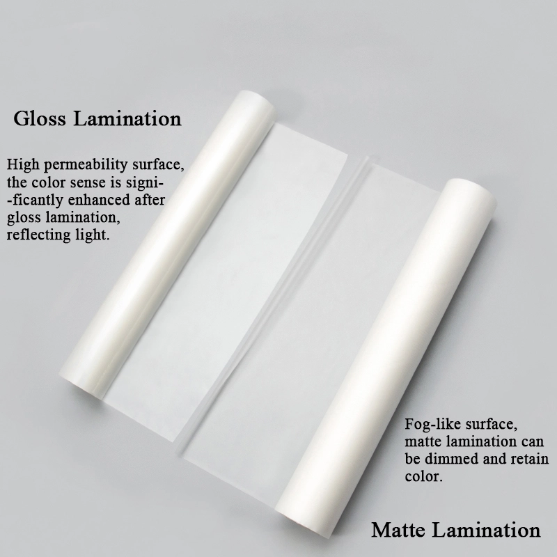 Ang pagkakaiba sa pagitan ng matte at gloss lamination