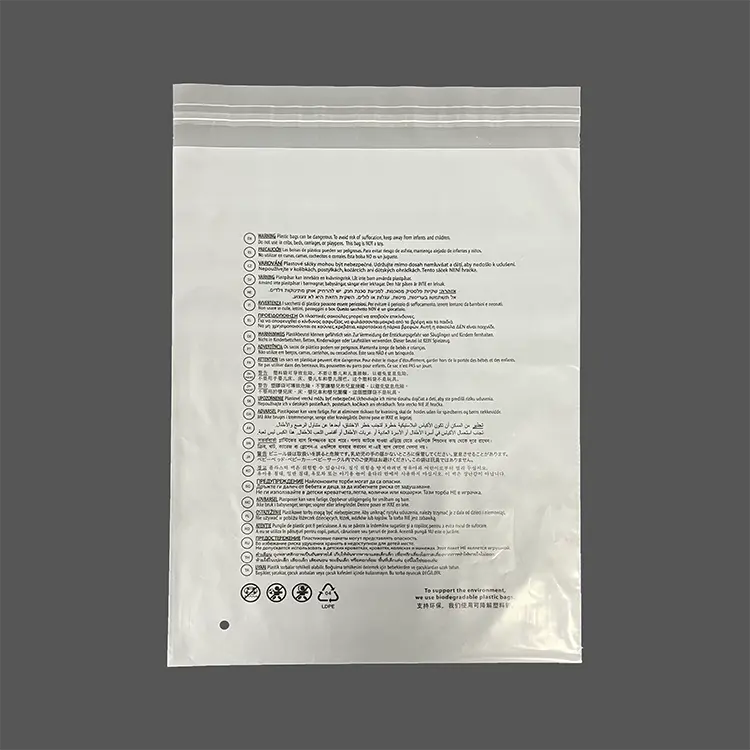 Pagsusuri ng prinsipyo ng degradation bag