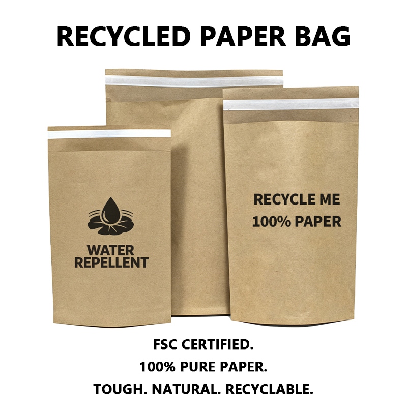 Ang Mga Custom na Kraft Paper Bag ay Tumutulong sa Mga Brand na Maglipat sa Sustainable Packaging Solution