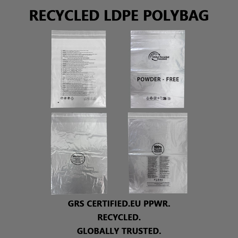 Inilunsad ng Zeal X ang GRS Certified Recycled LDPE Polybag para sa Sustainable Apparel at Retail Packaging