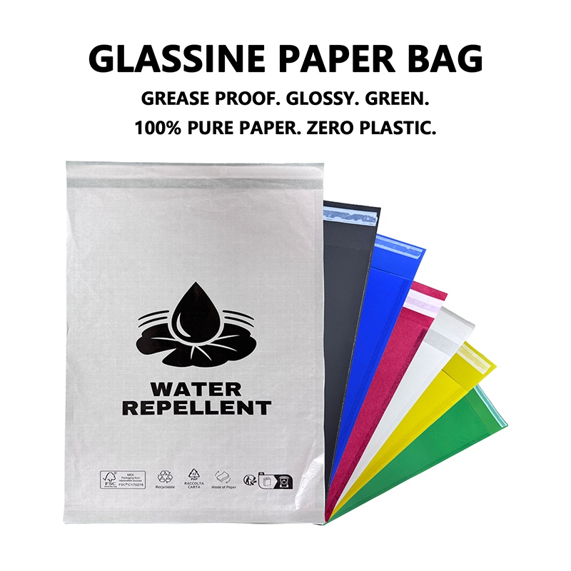 Ang Custom na Glassine Paper Bag para sa Apparel Packaging ay Tumutulong sa Mga Brand na Palitan ang Plastic Packaging