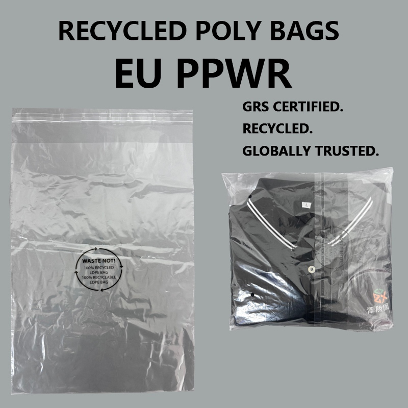 Inilunsad ng Zeal X ang Recycled LDPE Poly Bags para sa Apparel Packaging habang ang EU PPWR ay Epekto