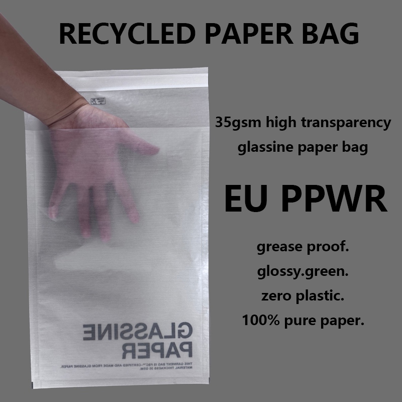 35gsm High Transparency Glassine Apparel Bag