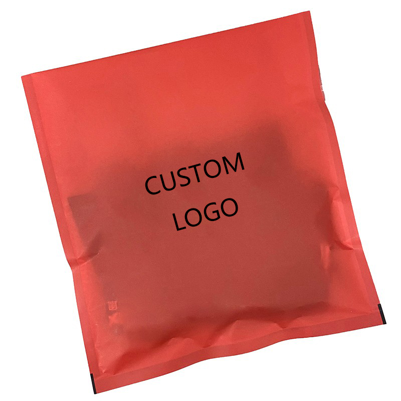 Chinese red Glassine paper bag