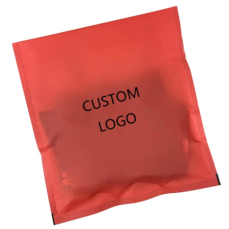 Chinese red Glassine paper bag