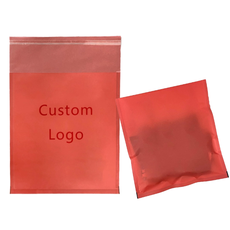 Chinese red glassine paper bags