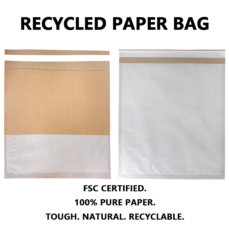 Custom na Recycled Paper Bag para sa Sustainable Packaging