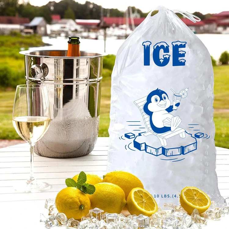 Gumuhit ng rope ice bag