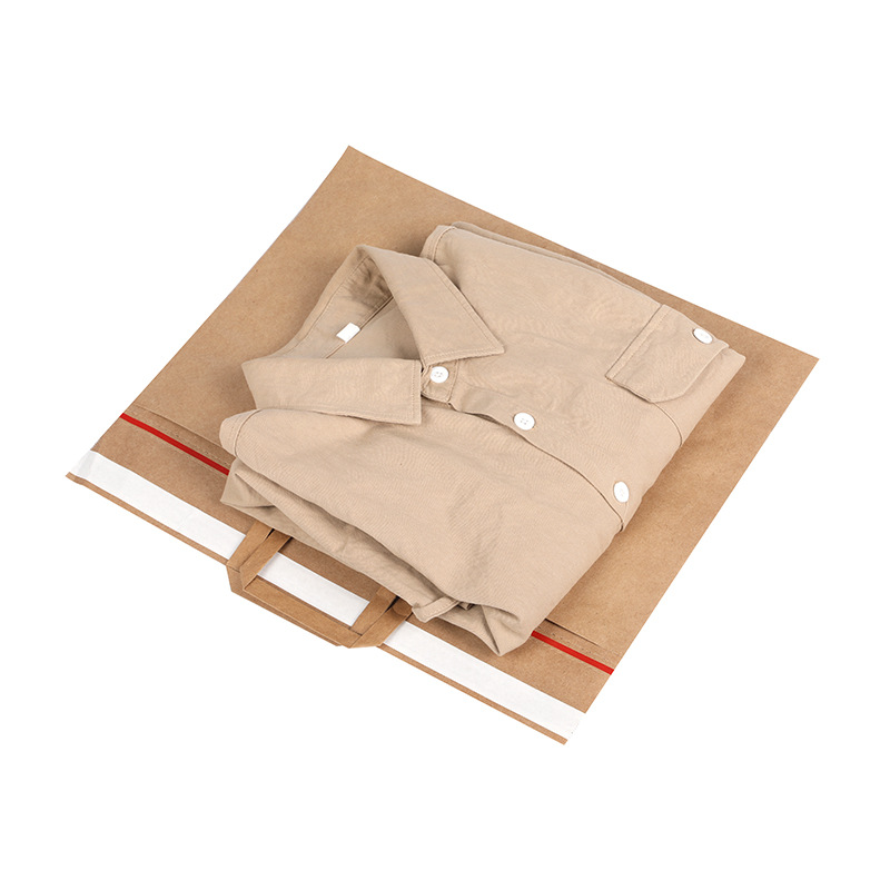 Kraft paper envelope bag na may hawakan