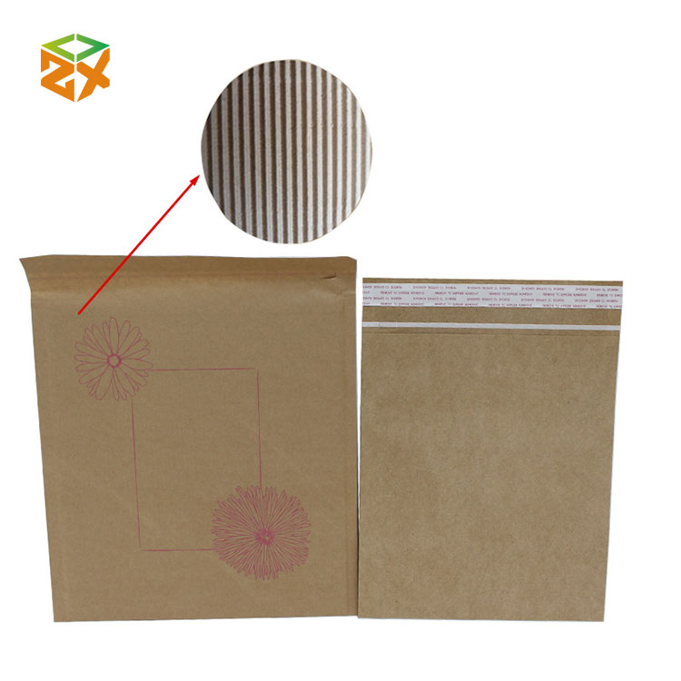 Naka-print na Honeycomb Paper Mailers