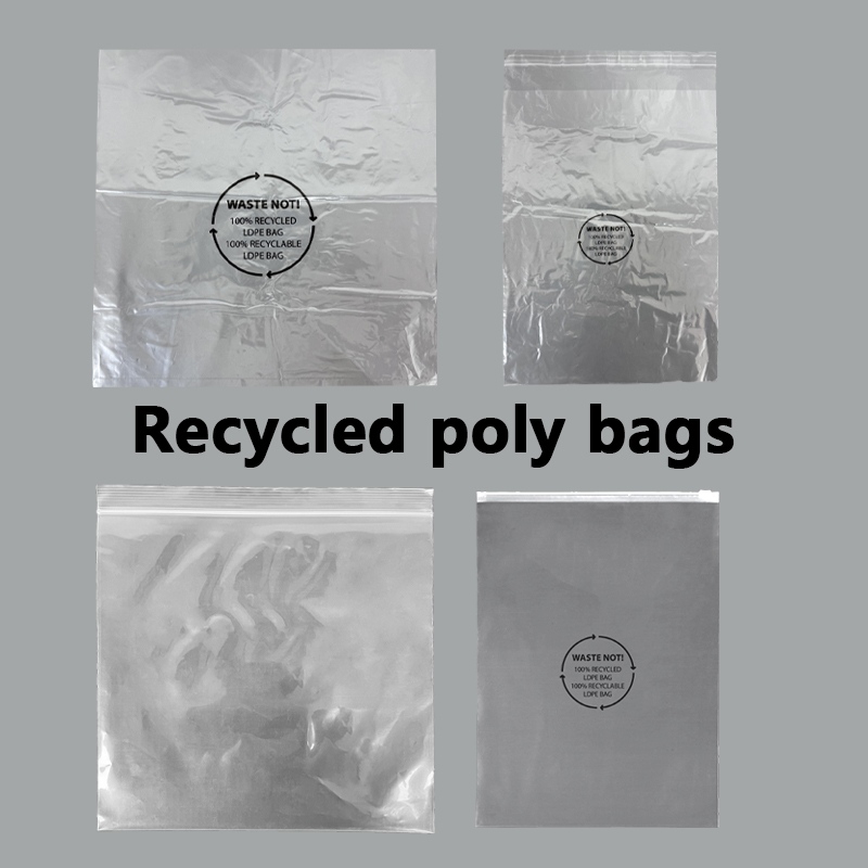 Mga Recycled na LDPE Poly Bag