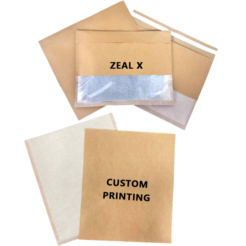 Recycled paper courier bag